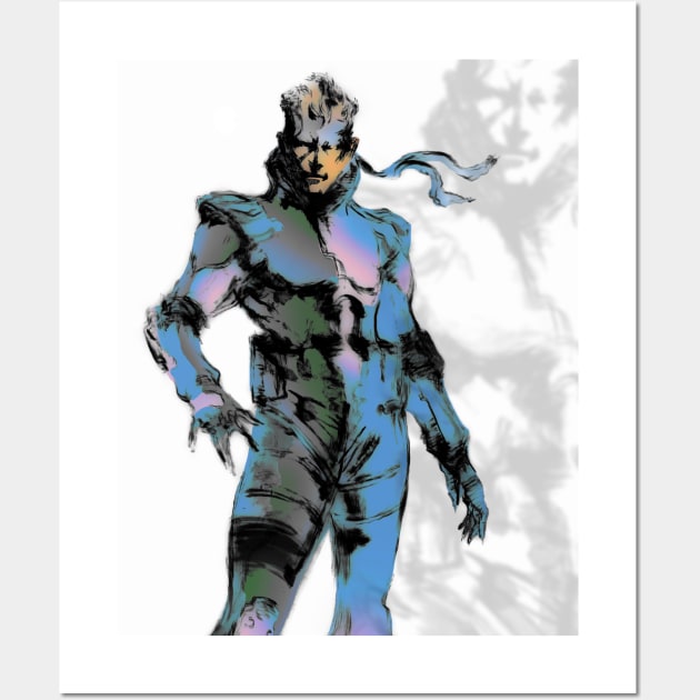 Solid Snake Wall Art by Century Wizard 